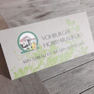 Braukurs Gutschein Vohburger Braukurs