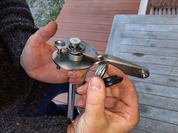 Spannwerkzeug 1.2 KEG Fass Feder für Dichtung – Bild 6